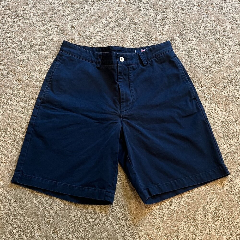 Vineyard Vines Navy Chino Shorts – Size 32